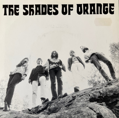 Shades orange coming - of, out