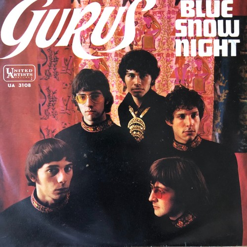 Gurus blue snow night - gurus-blue,