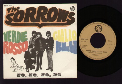 Sorrows verde rosso - 7", giallo